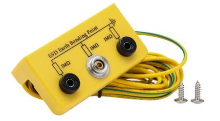 218-654 RS PRO ESD Earth Bonding Bracket With 10 mm Stud - 4 mm Banana Socket