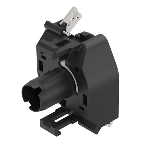 704.951.1 EAO 704.9 Series Contact & Light Block for Use with Push Button Contact Block, Plug In Terminal