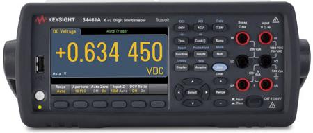 34461A Keysight Technologies Truevolt  Bench Digital Multimeter, True RMS, 10A ac Max, 10A dc Max, 750V ac Max