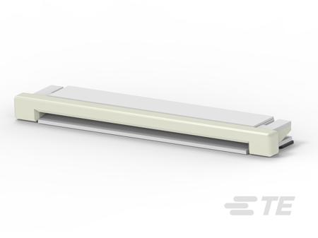 4-1734592-0 TE Connectivity, 1734592 0.5mm Pitch 40 Way Right Angle Female FPC Connector, ZIF Bottom Contact