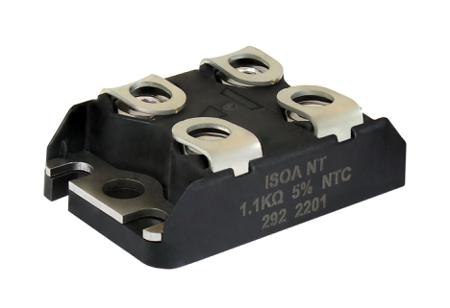 ISOA100N16800JT Vishay, 680Ω 100W Thick Film Chassis Mount Resistor  ±5%