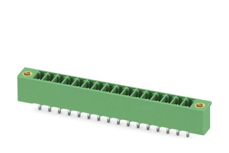 1818135 Phoenix Contact, 3.5mm Pitch, MCV 1.5/16-GF-3.5-LR, 16 Way, Pluggable Terminal Block, Header, Solder Termination,