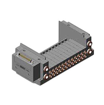 SS5Y3-10F1-12B-C4-NA SMC SY3000 series 12 station One-Touch Fitting 4 mm Manifold Base for use with Valve,