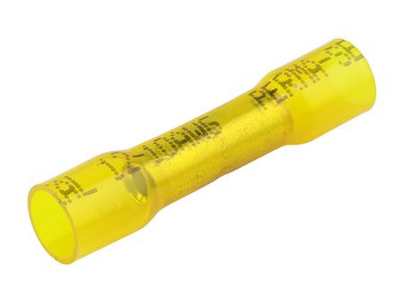 191640056 Molex, 19164 Butt Splice Splice Connector, Yellow, Insulated, Tin 10 → 12 AWG