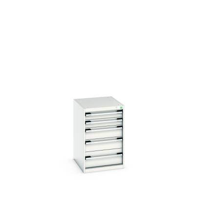 40018037-16V Bott 5 Cabinet, Steel, 800mm x 650mm x 525mm, Light Grey