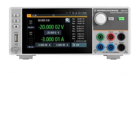 NGU401-P Rohde & Schwarz Laboratory Power Supply, 60W, 1 Output, -20 → 20V, 3 A, 8 A