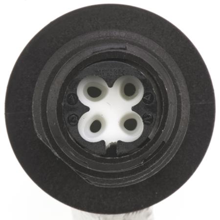 1445421-3 TE Connectivity, 4 Pole Panel Mount Miniature Connector Socket, IP67
