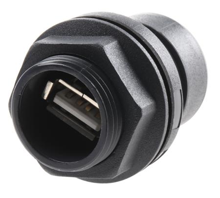 PXP6042/B Bulgin Type B to A 2.0 USB Connector