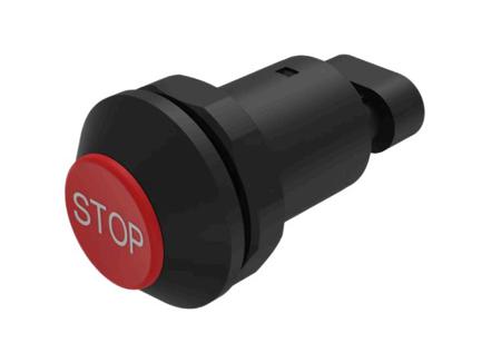 09-RS-1101-2900-M004 EAO Series 09 Series Push Button Switch, Momentary, Panel Mount, 30mm Cutout, 1 NO, 12 → 48V dc, IP67