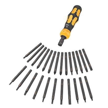 05018110001 Wera 19 piece Allen Hexagon Impact Screwdriver & Bit Set