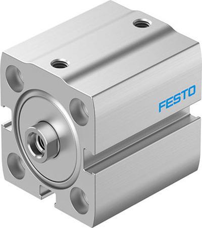 ADN-S-25-50-I-P Festo Pneumatic Compact Cylinder - ADN-S-25, 25mm Bore, 50mm Stroke, ADN Series, Double Acting
