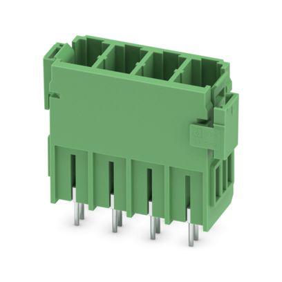 1720929 Phoenix Contact PCV 5/..-GF Series Solder PCB Header, 4 Contact(s), 7.62 mm Pitch, 1 Row, Shrouded