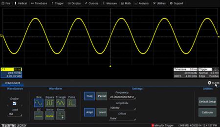 WS3K-FG Teledyne LeCroy Oscilloscope Software for Use with WaveSurfer 3000 Oscilloscope