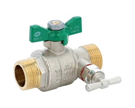 545006 Sferaco Nickel Plated Brass Ball Valve, Ball Valve, Threaded, BSP 1in, 40bar Operating Pressure