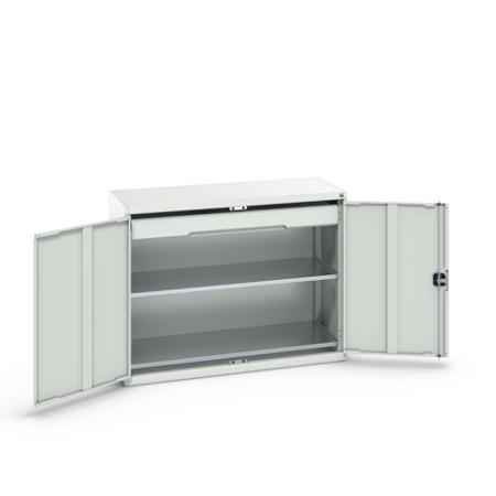 16926604.16 Bott 2 Door, 1 Drawer Sheet Steel Cupboard, 1300 x 550 x 1000mm