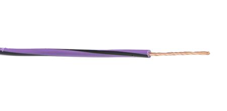 4512351S Lapp X05V-K Power Cable, 1 Cores, 0.5 mm², Unscreened, 250m, Black/Violet PVC Sheath, 20 AWG