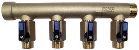 003633 Manifold MF3/4'' 2 outlets with valve M1