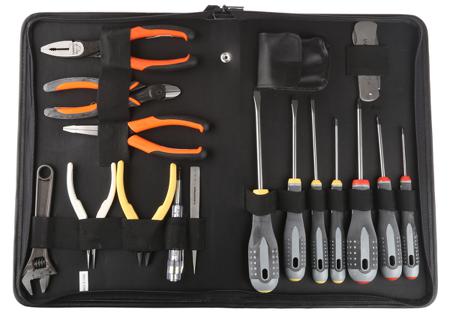 9852 Bahco 1 Piece Assortment Tool Kit with Zipper wallet