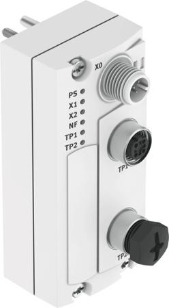 CTEU-PN-EX1C Festo CTEU-PN Series Peripheral Bus for Use with Electrical Peripherals, 18 → 30 V