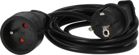 1165011 brennenstuhl 2m 1 Socket Type E - French Extension Reel, 230 V, IP20