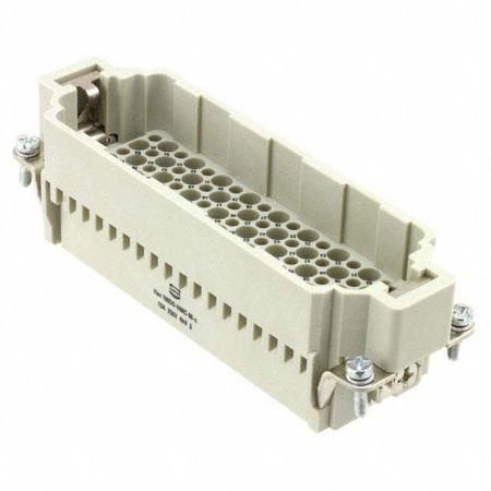 09162083001 HARTING Heavy Duty Power Connector Insert, 10A, Male, Han DD HMC Series, 108 Contacts