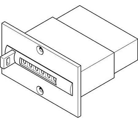 PZA-E-C Festo PZA Counter, 6 Digit