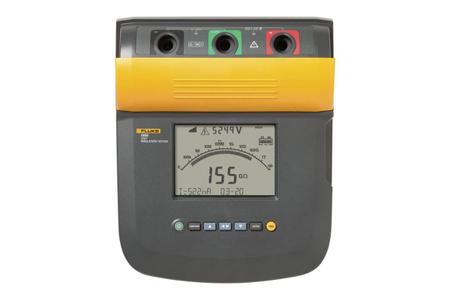 FLUKE-1555 FC Kit w/IR3000 Fluke 1555 FC Insulation Tester, 250V Min, 10000V Max, 2TΩ Max, CAT III 1000V