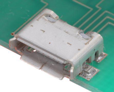 ZX62R-AB-5P-30- Hirose ZX, Straight SMT, Type AB Version 2.0 Micro USB Connector Receptacle