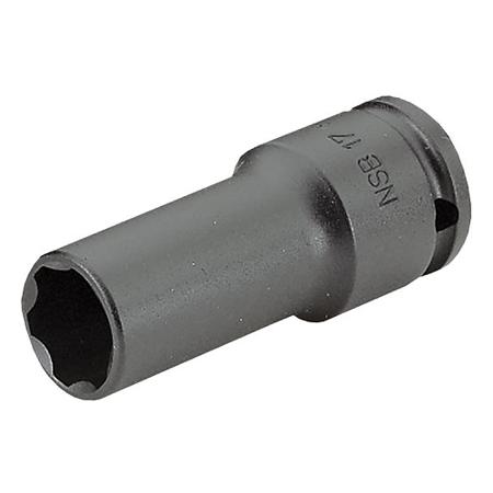 NSB.10 Facom 10mm, 1/2 in Drive Impact Socket, 80 mm length
