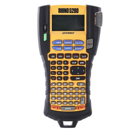 S0841480 Dymo Rhino 5200 Handheld Label Printer, 19mm Max Label Width