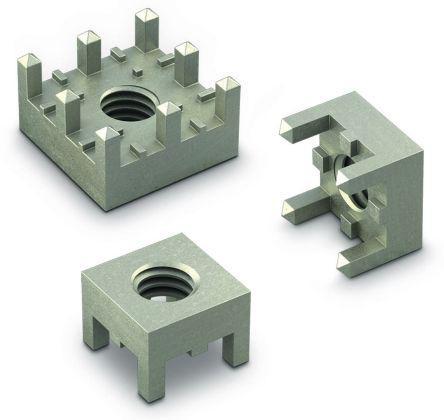 74650073R Wurth Elektronik REDCUBE 4 pin Power Element, 50A, M3, Vertical