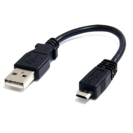 UUSBHAUB6IN StarTech.com USB 2.0, Male USB A to Male Micro USB B, 480Mbps, 150mm