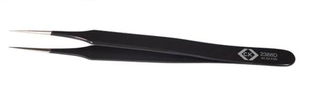 T2388D CK 110 mm, Stainless Steel, Fine, Straight, ESD Tweezer