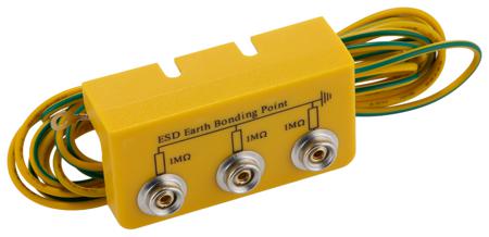 218-650 RS PRO ESD Earth Bonding Bracket With 10 mm Stud x 3