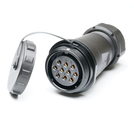 304-543 RS PRO Industrial Circular Connectors, 10 Contacts, In-line, SP29 Connector, Socket, Female, IP68