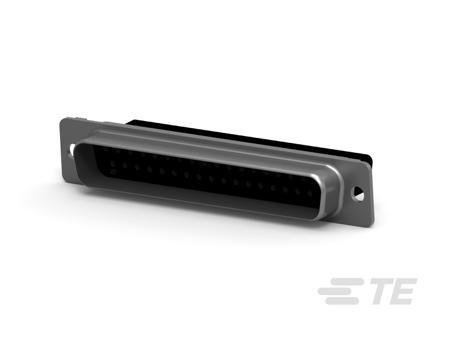 205210-7 TE Connectivity AMPLIMITE 37 Way Panel Mount D-sub Connector Plug, 2.74mm Pitch, with Screw Holes
