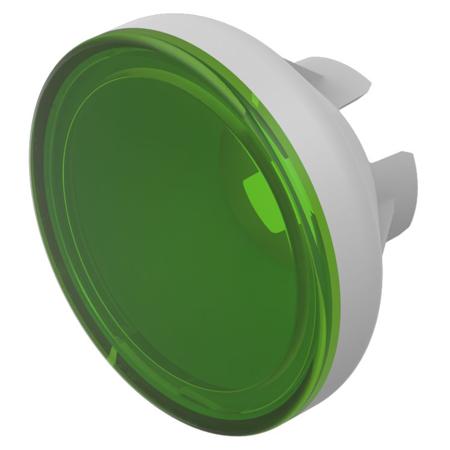 70-911.5 Indicator Lens Round Style, Green, 15.4 diameter , 13.2 Long
