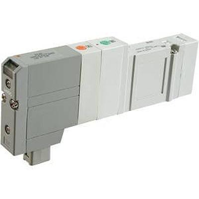 SV1B00-5FUD SMC 5 Port Solenoid Valve Solenoid Valve - Solenoid/Pilot SV1000 Series 24V dc