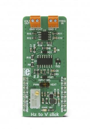 MIKROE-2890 MikroElektronika  Hz → V Click Development Board Development Board