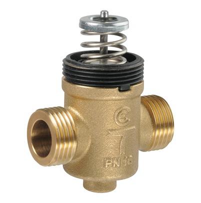 VZ219E-15BP06 Schneider Electric Brass Globe Valve , 3/4 in G 255.1 kPa