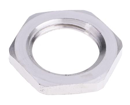 127-164 RS Pro Brass Cable Gland Locknut, M16 Thread