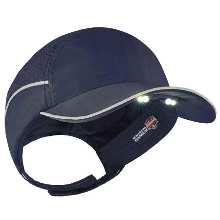 23339 Ergodyne Navy Standard Peak Bump Cap, Foam Protective Material
