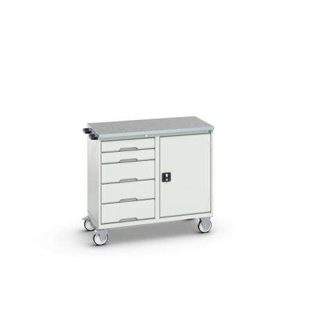 16927120-16 Bott Steel Trolley Trolley, 1050 x 600 x 980mm, 200kg Load