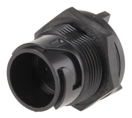 PXP4013/03P Bulgin Circular Connector, 3 Contacts, Rear, Miniature Connector, Socket, Male, IP68, IP66, IP69K, Buccaneer 4000 Series