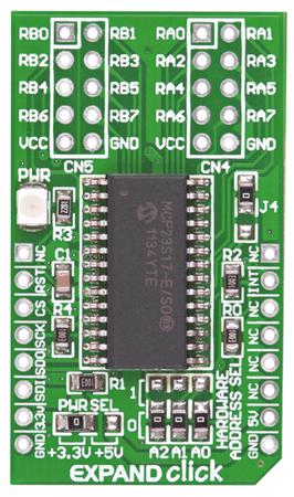 MIKROE-951 MikroElektronika  Accessory Board for use with mikroBus form factor