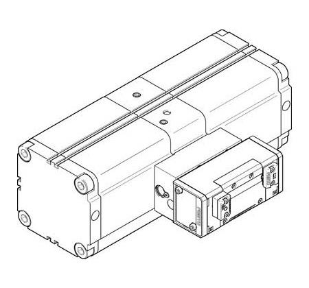 DPA-100-D FestoDPA Pneumatic Booster Regulator, G 1/2