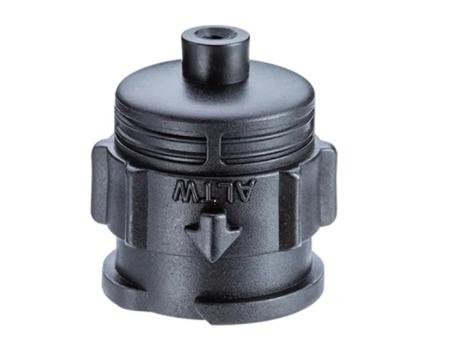 CAP-WACFQCD1 Amphenol Industrial Female Circular Connector Dust Cap, Plastic