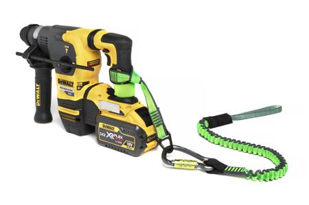 101368 Never Let Go 340mm x 25mm Polyester Webbing/Aluminium Tool Lanyard Lanyard, 18kg Capacity