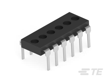 1825190-5 TE Connectivity 6 Way Through Hole DIP Switch SPST