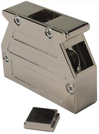 09670500453 HARTING Metal Plated Plastic Angled, Straight D Sub Backshell, 50 Way